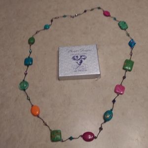 Premier Designs style "Fiesta" 35 inch necklace